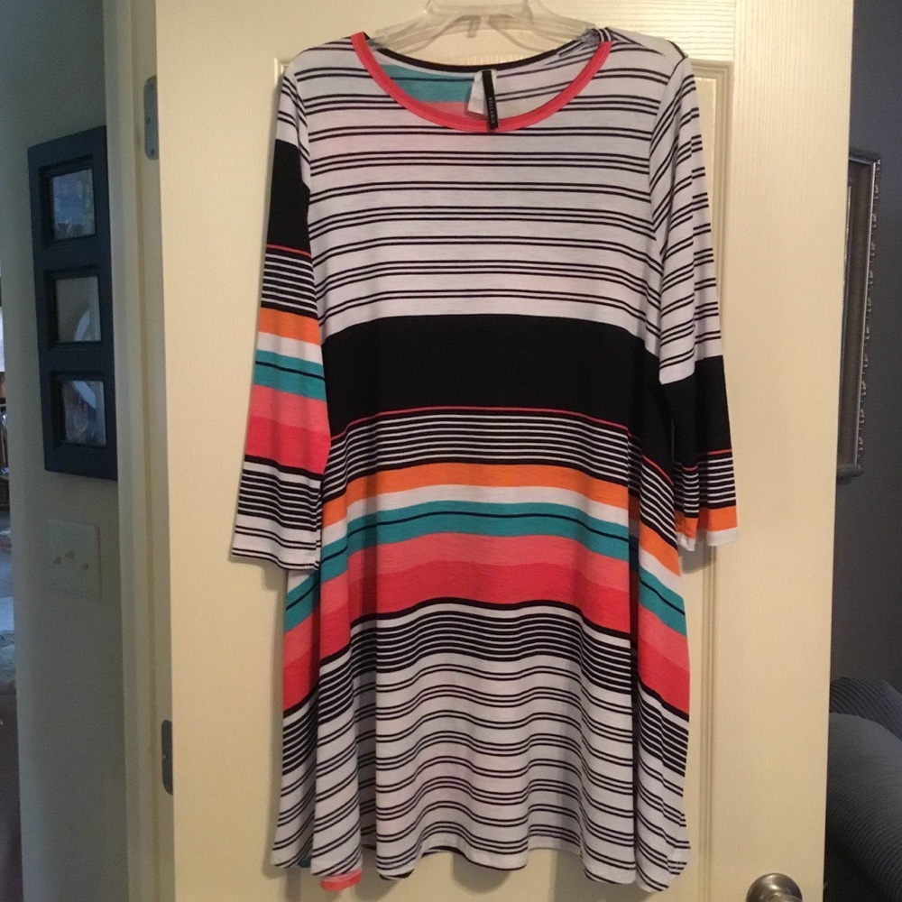 Multi colored dress